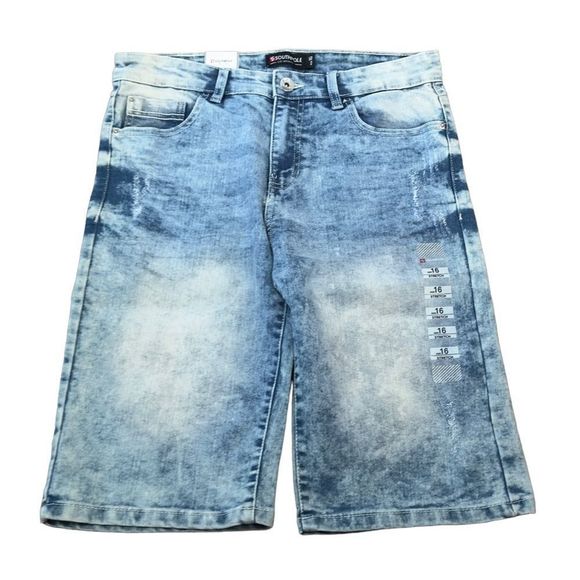 SOUTH POLE DENIM Bermuda Shorts Size 16 NWT - Picture 2 of 16